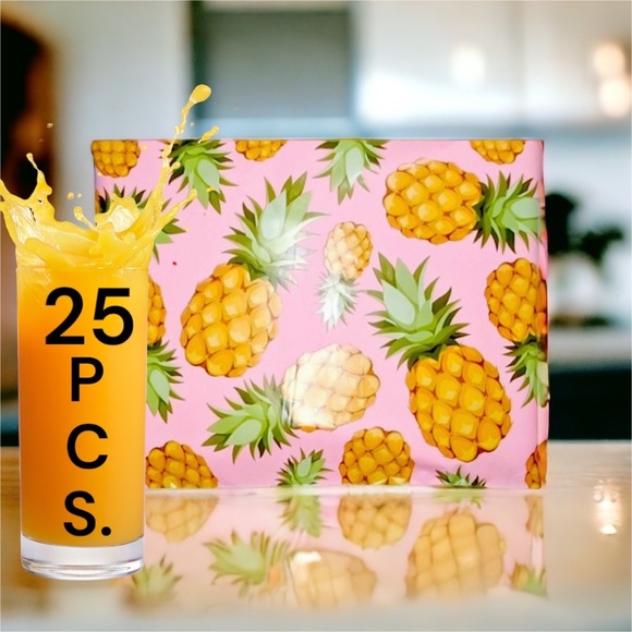 25 10X13 Poly Mailers Pineapple PRICE IS FIRM - Picture 3 of 13